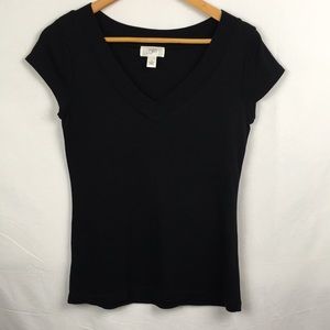 Loft| Basic Black Tee